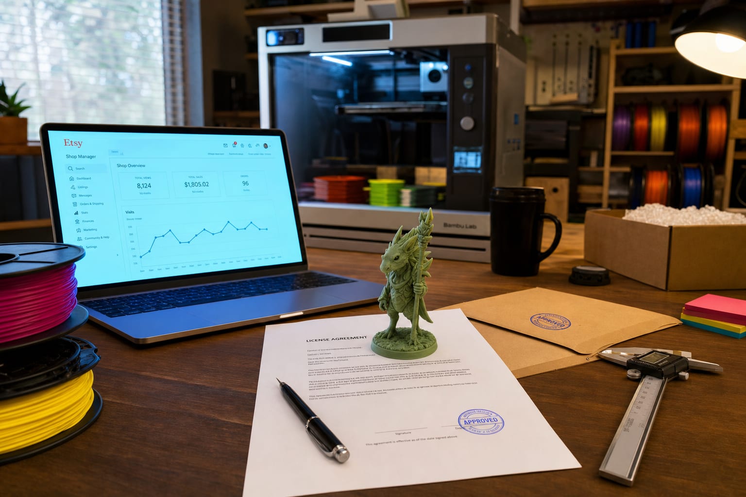 3D Model Commercial License Explained: What You Can and Can't Sell from a Downloaded STL