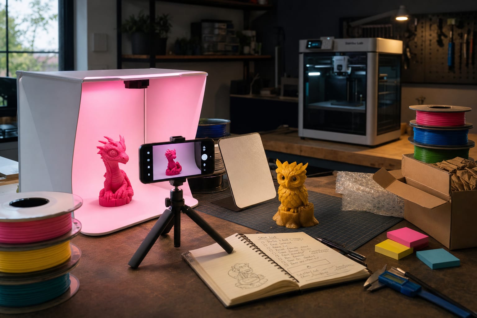 Photographing 3D Printed Items for Etsy: Phone-Only Setup That Beats 80% of Sellers